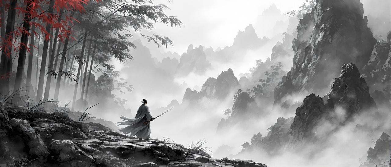 经典武侠回顾 - 影视枢纽74专题栏目封面，重温江湖恩怨，感受侠义精神的永恒魅力